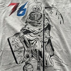 Heavy Slime Philadelphia 76ers Custom Tshirt